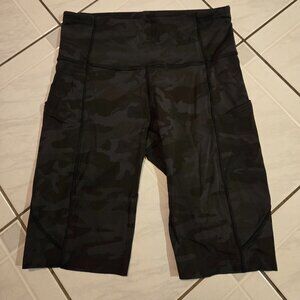 Lululemon Fast Free Shorts Formation Camo Deep Coal Multi 6
